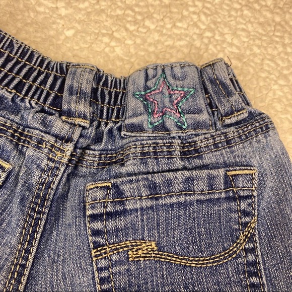 Circo Star Embroidered Denim Shorts 2T - Picture 6 of 6